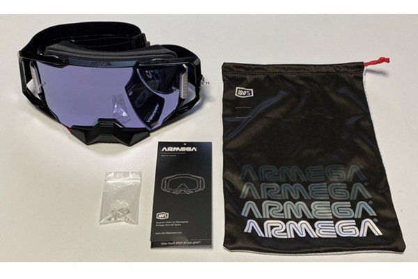 ARMEGA ゴーグル ヴィーゴ（シルバーフラッシュミラーレンズ標準装備