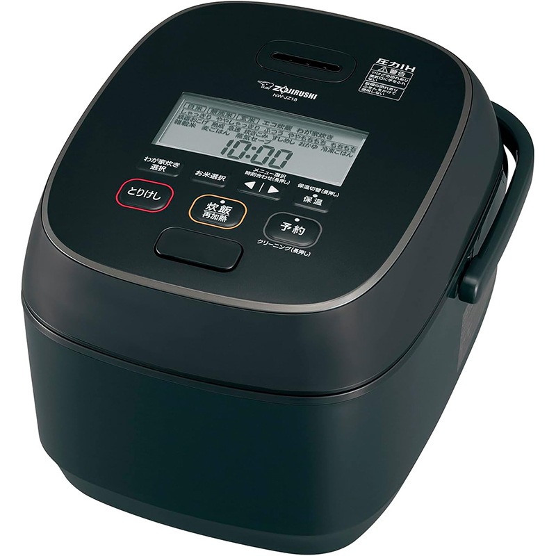 象印 炊飯器 圧力IH炊飯ジャー 1升炊き 極め炊き NW-JZ18-BA ブラック