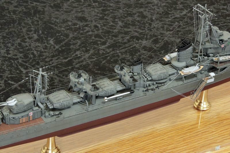 1/350 駆逐艦「島風」（最終時）ディテールアップ完成品2｜艦船模型の