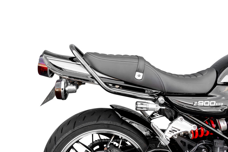 タンデムグラブバー漆黒メッキ ARCHIロングテールカウル専用 Z900RS