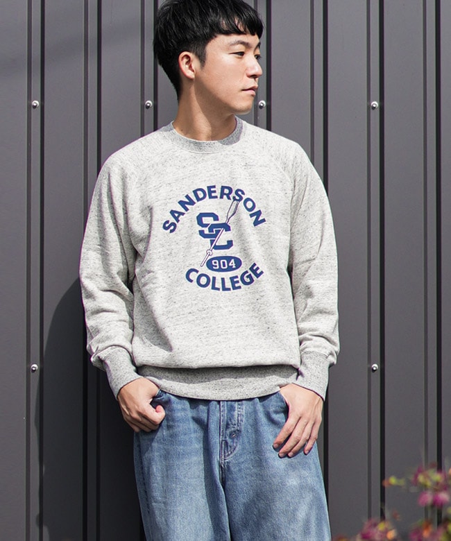 SALE 30%OFF】[24W-PRS1]Pherrow's(フェローズ) ラグランスリーブ