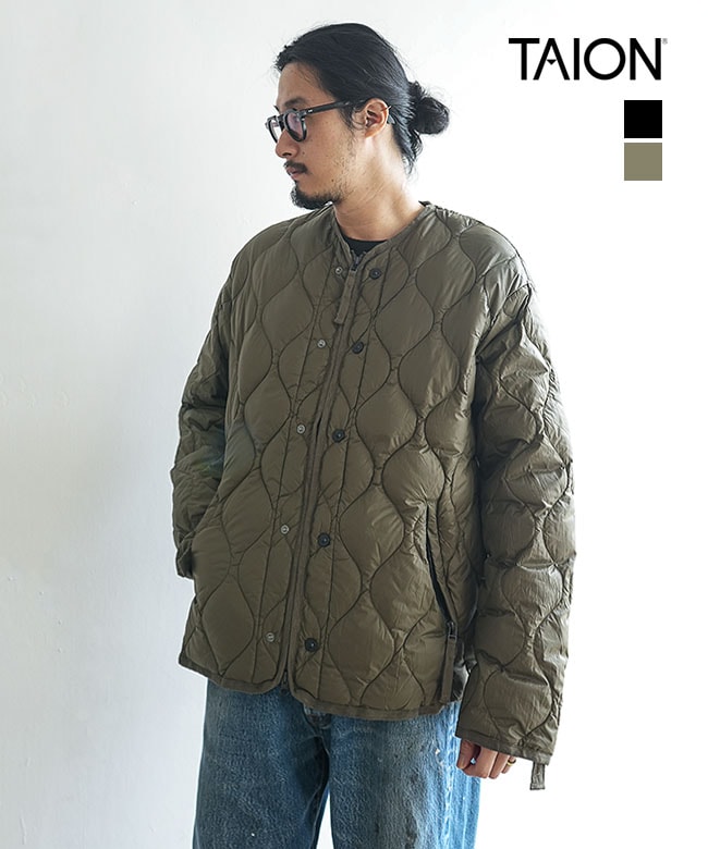 TAION-M65LSZBML-1SHO]【収納袋付属】TAION(タイオン) ミリタリー M65