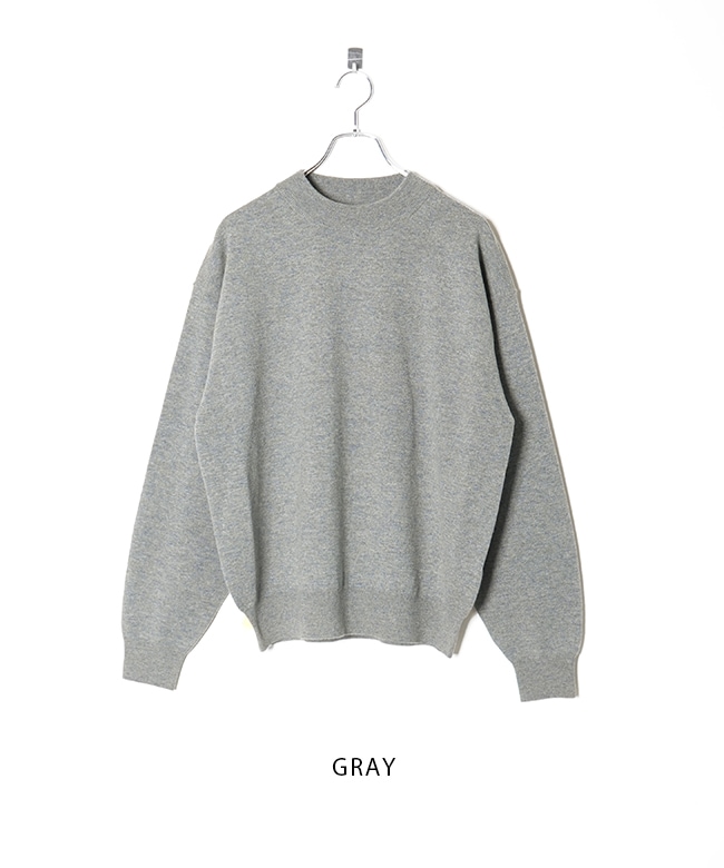 SALE 50%OFF】[2403-008]crepuscule (クレプスキュール) Moc Neck P/O