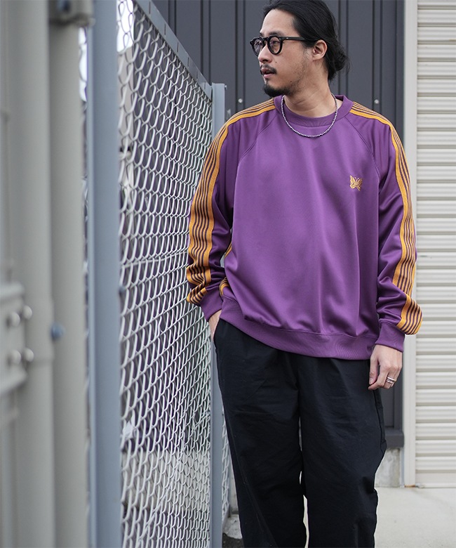 SALE 30%OFF】[QV306]NEEDLES(ニードルズ) Track Crew Neck Shirt