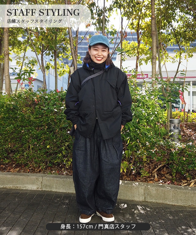 A11801]HARVESTY(ハーベスティ) 10ozデニムサーカスパンツ/ワン