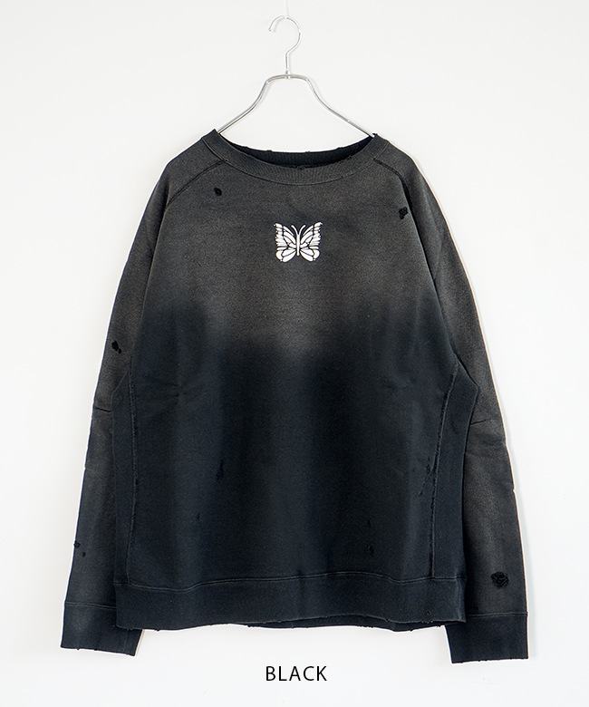 RW336]NEEDLES(ニードルズ) Deconstructed Sweat Shirt - Cotton