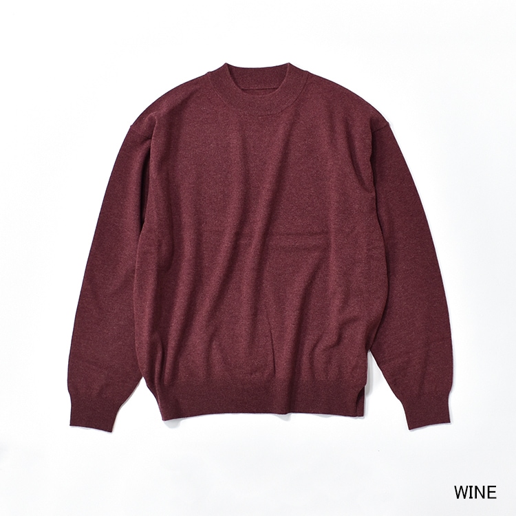 50% OFF】[2403-008] crepuscule (クレプスキュール) Moc Neck P/O