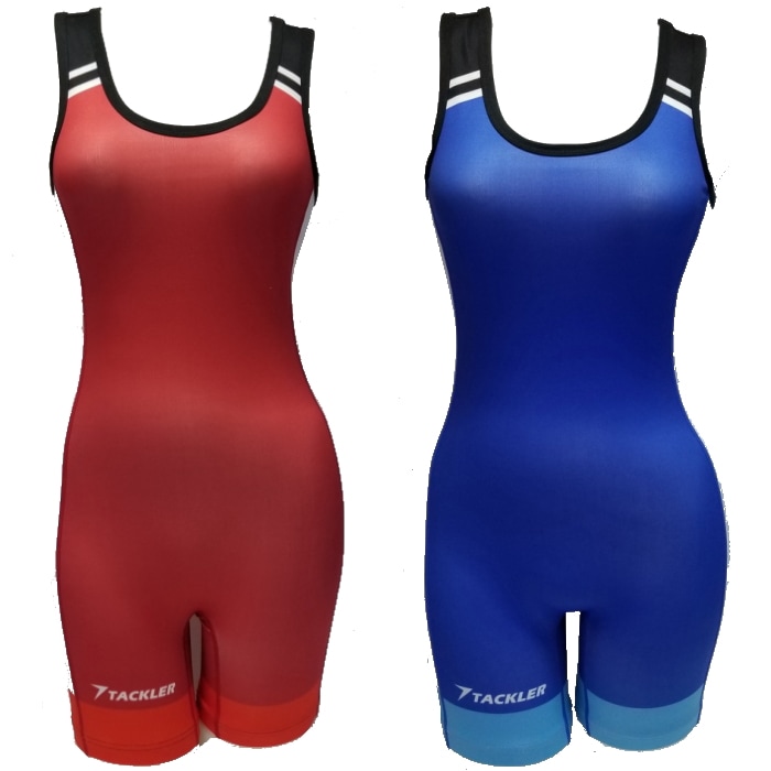 TACKLER・女性用マットベーシック【赤青セット】 (旧名:シングレット01