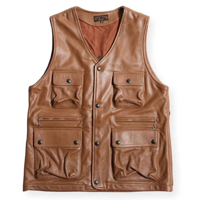 FORT MORGAN VEST | WESTRIDE,Outer,Leather | WESTERN RIVER ONLINE STORE
