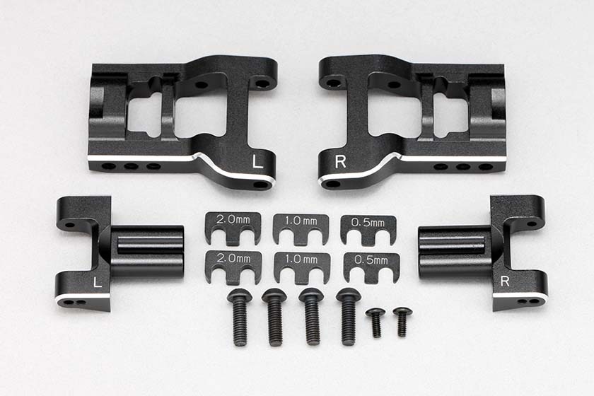 Y2-008RAS YD-2/YD-4用 可変式 リヤ ショート H アームセット (アルミ