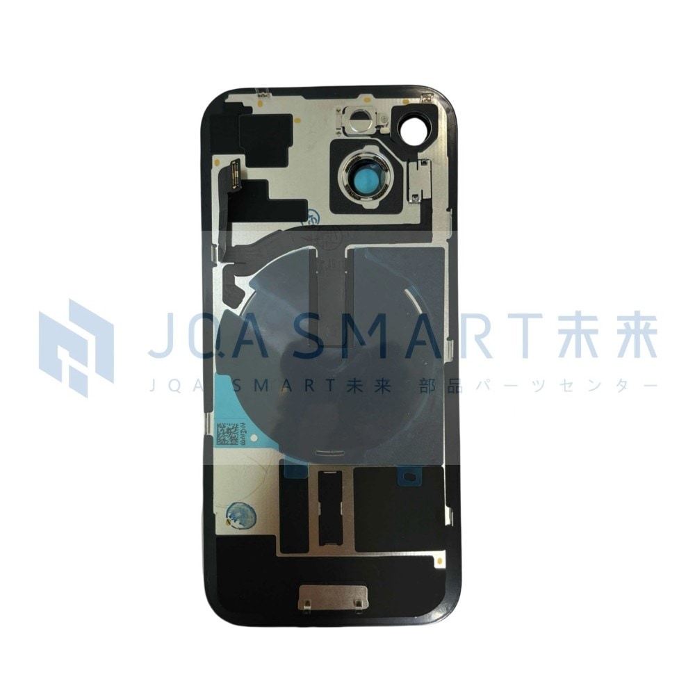 A05-08-7/バックパネル iPhone 15 グリーン ロゴ無し【Qi/フラッシュ