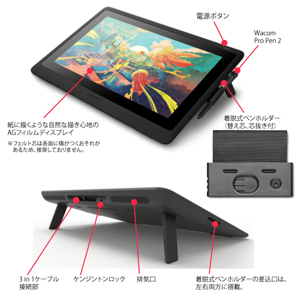 ユアサプライムス.com｜ワコム 液晶ペンタブレット Wacom Cintiq 16