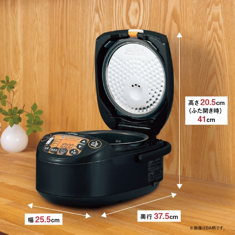象印 Zojirushi IH 炊飯器 NW-VE10 黒 お釜 象印 極め炊き NW-VE10-BA