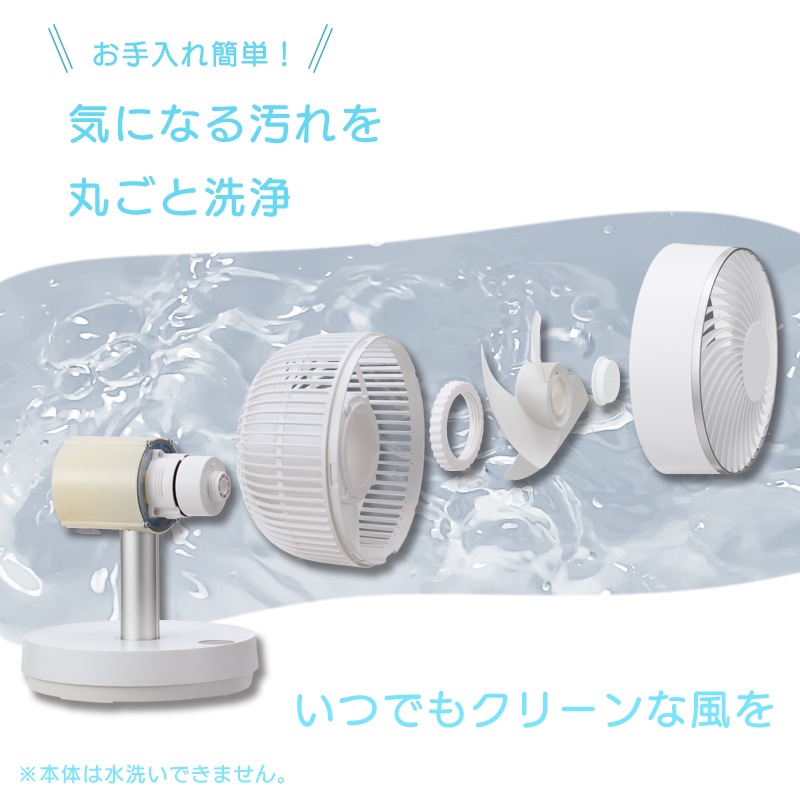 ユアサプライムス.com｜ユアサプライムス のび～る DCサーキュレーター