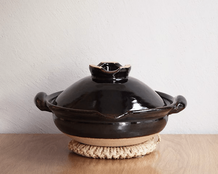 土楽窯 口付黒鍋 9寸 | ブランド,土楽窯 | YUI LIVINGS | 神戸三宮の