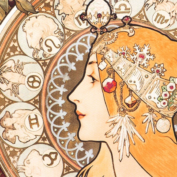 アートパネル 『世界の名画37 黄道十二宮』 Art Promote 画材・文具