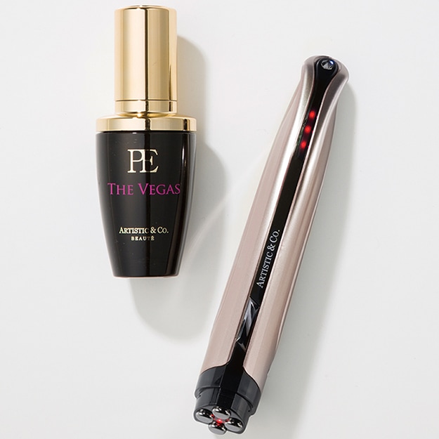 ARTISTIC&CO.☆ミス アリーヴォ ザ ベカス（導入美容液付）☆ ザ ベガス Ⅱ ミスアリーヴォ 美容液セット<br>（美顔器＆専用美容液