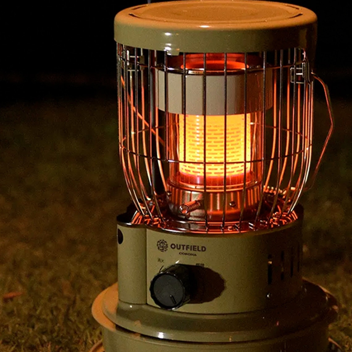 OUTFIELD】【コロナストア限定】小型対流形石油ストーブ（フィールド