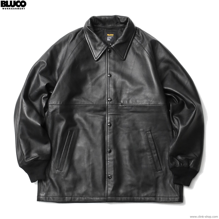CLINK｜BLUCO LEATHER COACH JACKET (BLACK) [147-31-008]｜東京