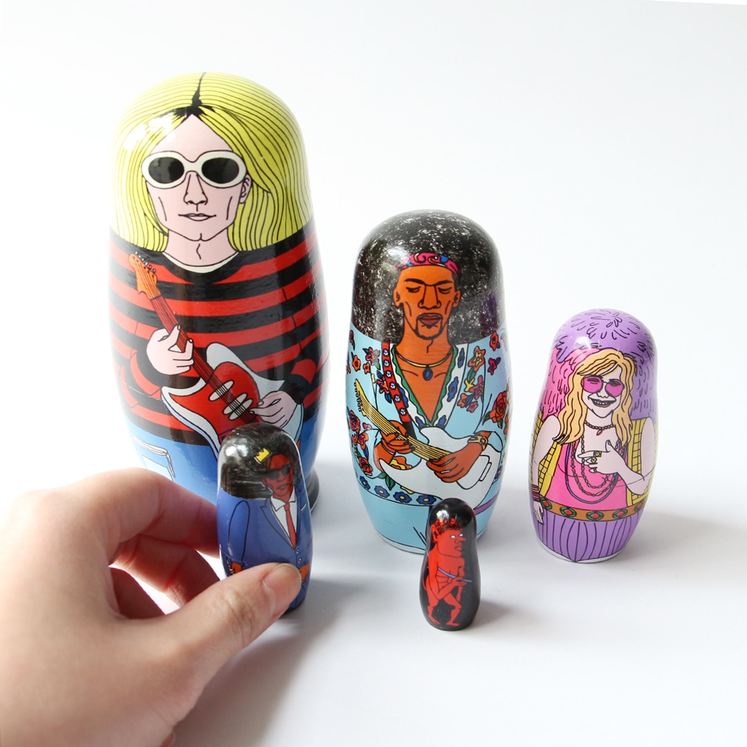 27 トゥエンティセブン | アーティストのマトリョーシカ | BRANDS