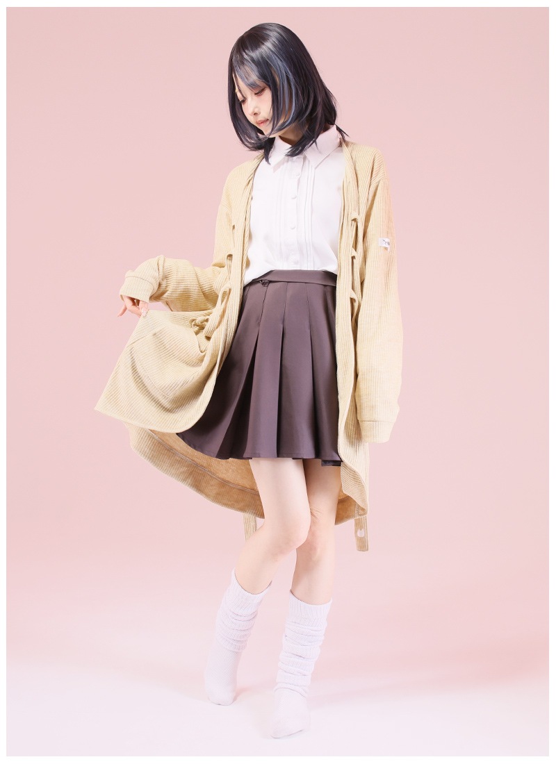 tamayaさんコラボ tamayaのニットロングカーディガン ｜ Favorite