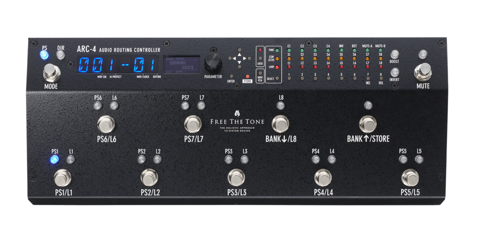 Audio Routing Controller ARC-4のページ｜FREE THE TONE -フリーザトーン