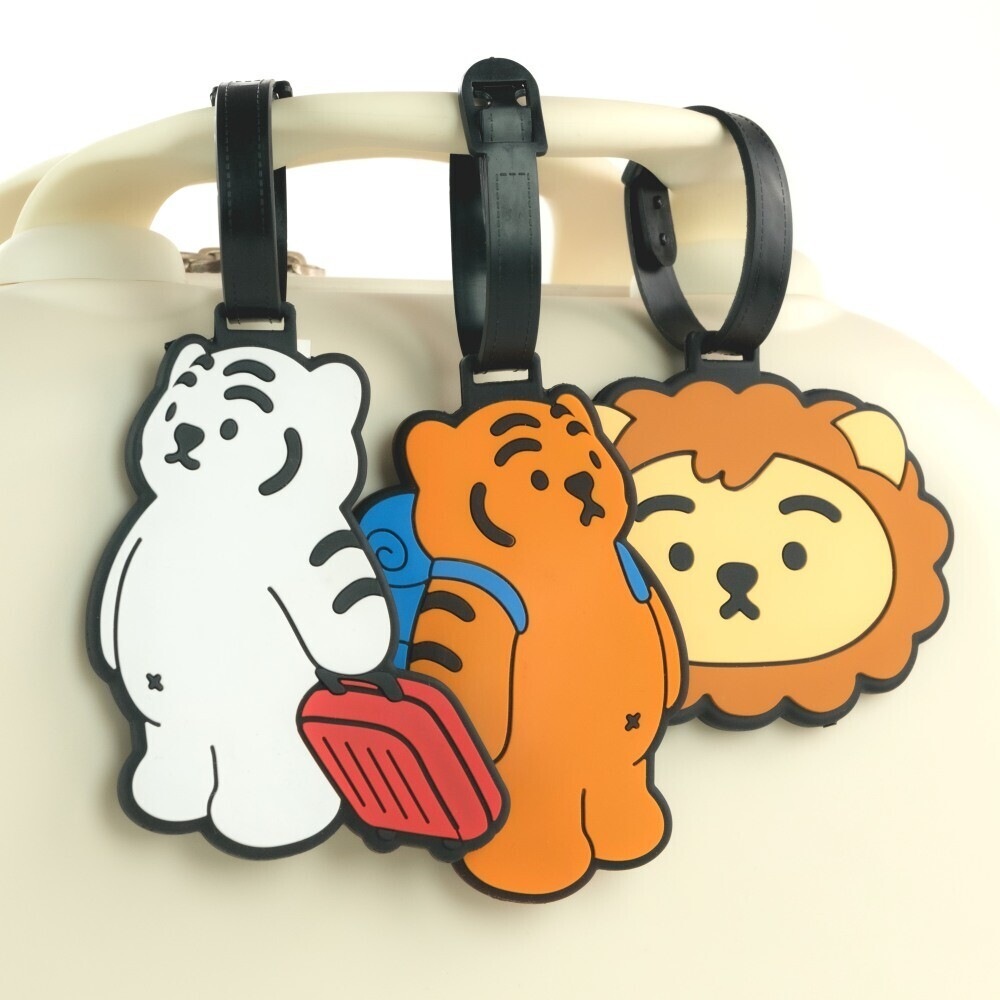 MUZIK TIGER] ラゲッジタグ - Lion tiger | CATEGORY,ACC,keyring