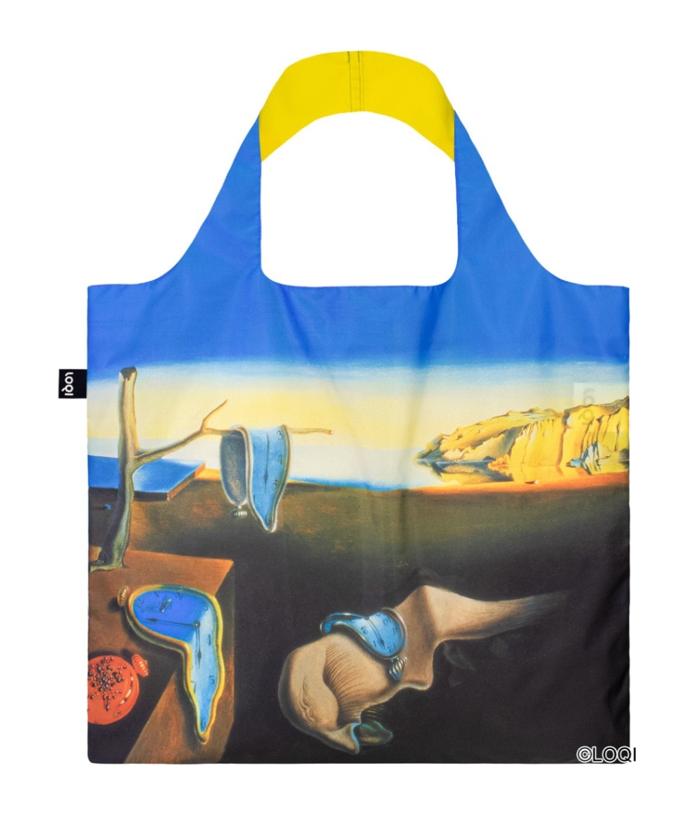 LOQI サルバドール・ダリ トートバッグ [Meditative Rose