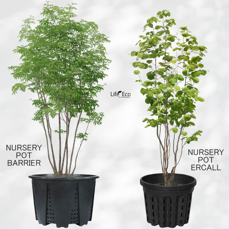 植木鉢 軽量 ナーセリーポット バリア（根のサークリング防止用ポット