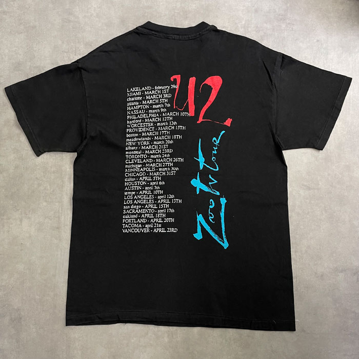 90's U2 ZOO TV Tour T-Shirt 90年代 ユーツー ツアー Tシャツ