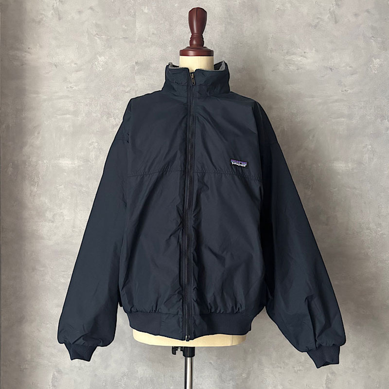 00'S PATAGONIA Shelled Synchilla Jacket L/NAVY 00年代 パタゴニア