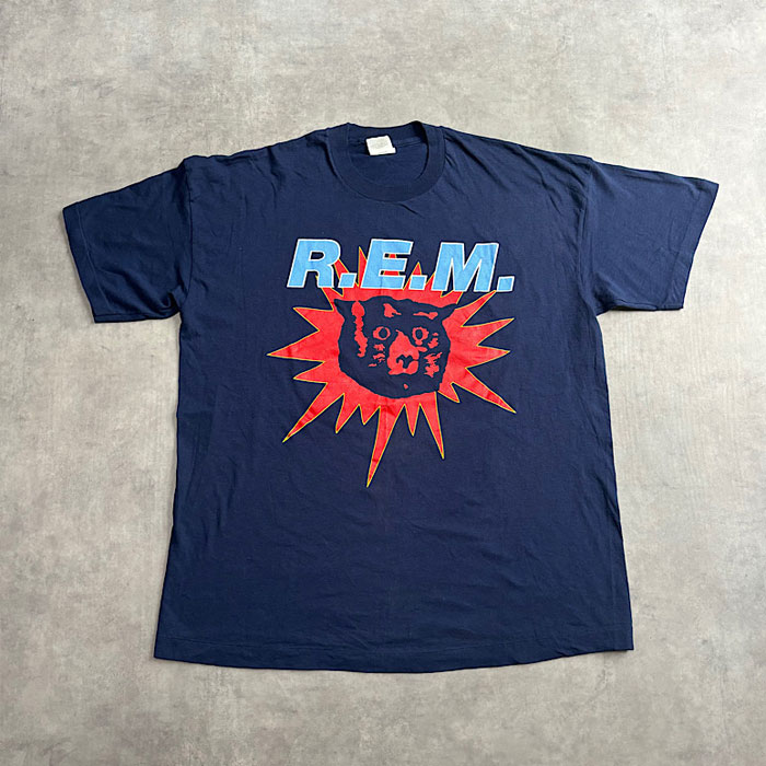 90's R.E.M Monster T-SHIRTS ScreenStars Tag NAVY/XL 90年代 アール