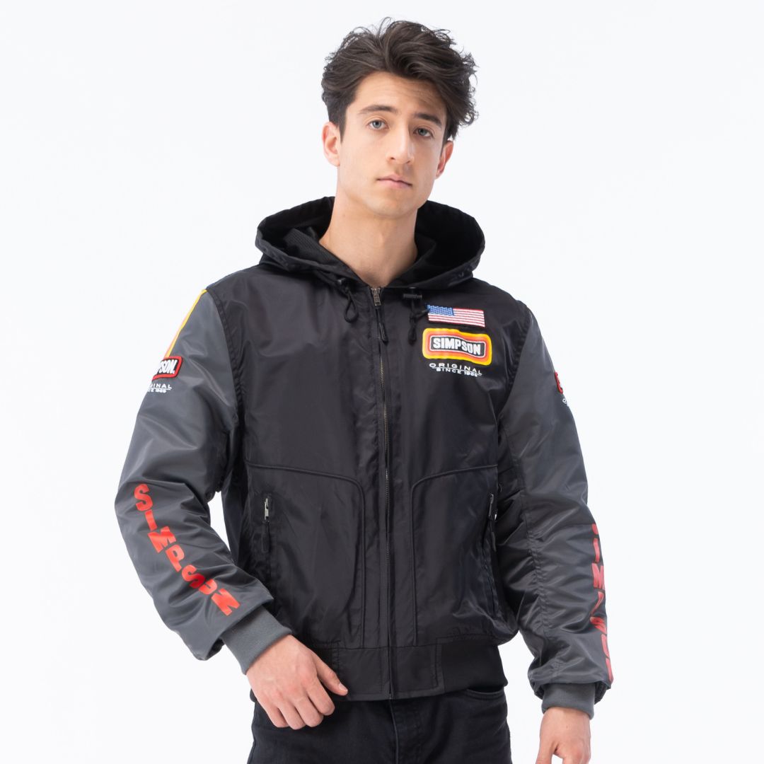 SIMPSON NSM-2206 ヴィンテージロゴフーディー 春夏モデル | SIMPSON