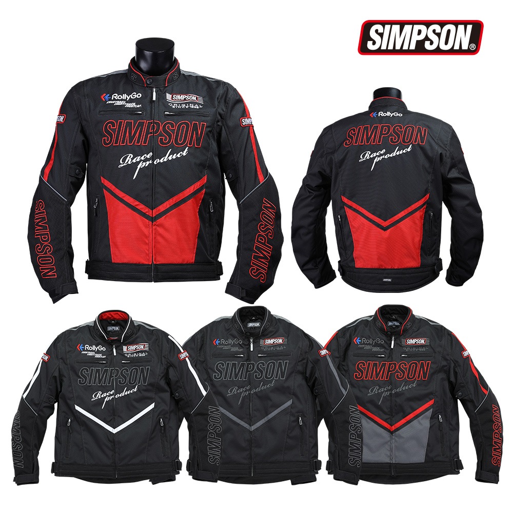 SIMPSON NSW-C01 ライダース ウィンタージャケット 秋冬モデル