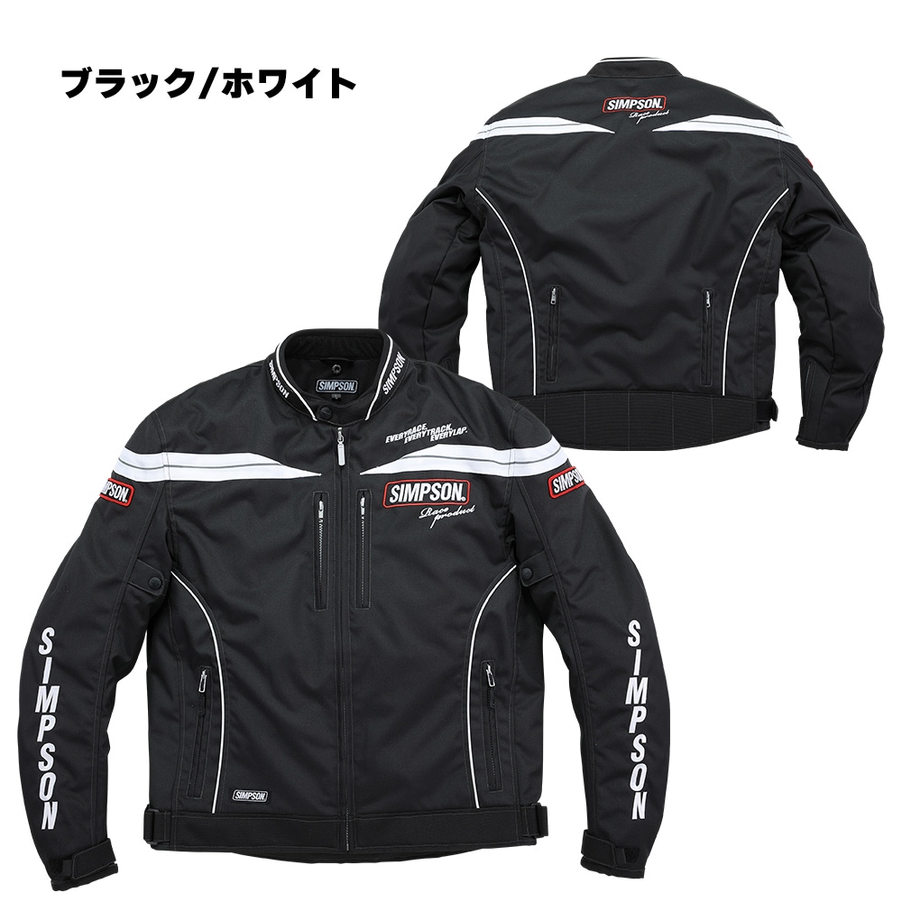 SIMPSON NSW-C02 ライダース ウィンタージャケット 秋冬モデル