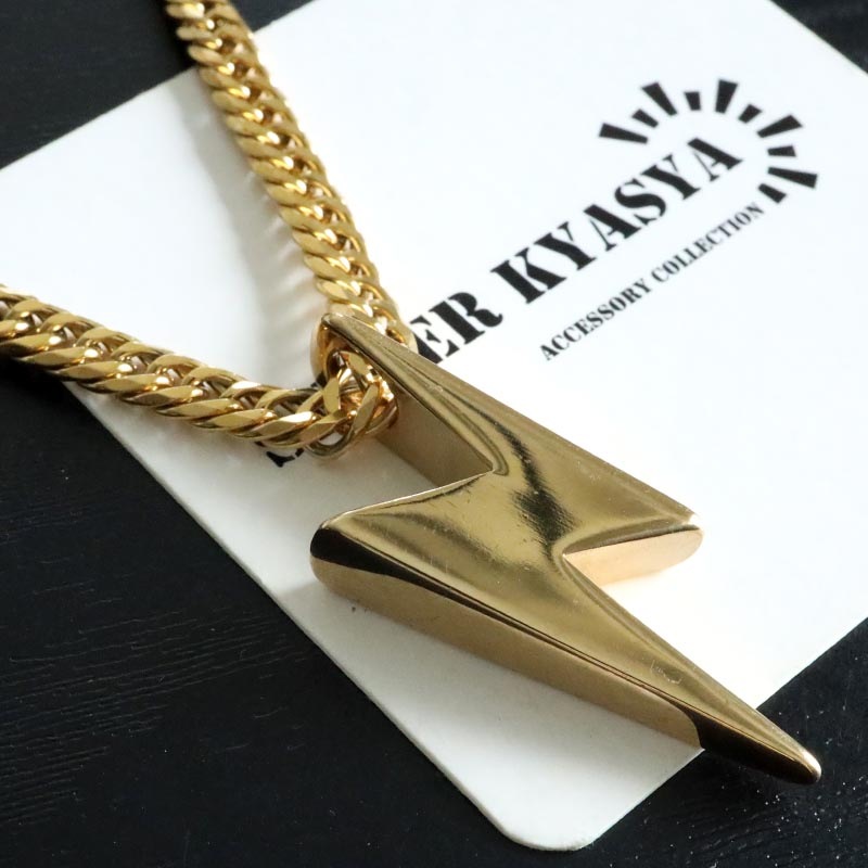 ステンレス ダブル喜平の雷ネックレス [nc092-n773] | ネックレス