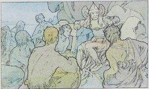 アルフォンス・ミュシャ 「クリオ・挿絵・ 1」 | | アトリエ・ブランカ