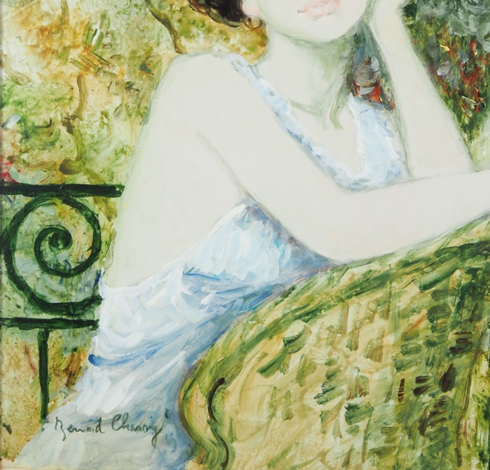 ベルナール・シャロワ 「庭園にて」 | | アトリエ・ブランカ