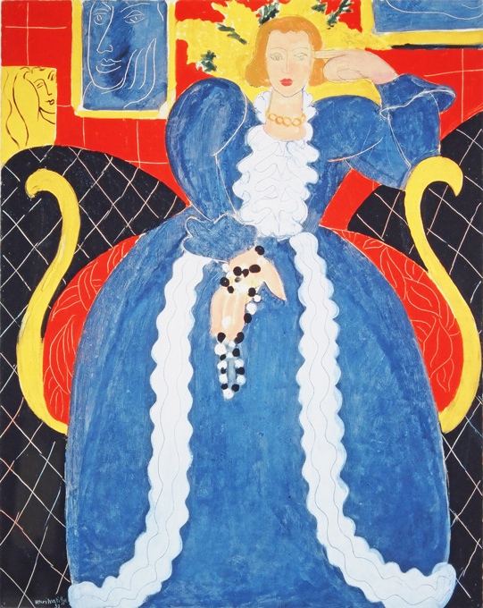 アンリ・マティス 「青いドレスの女」 | | アトリエ・ブランカ