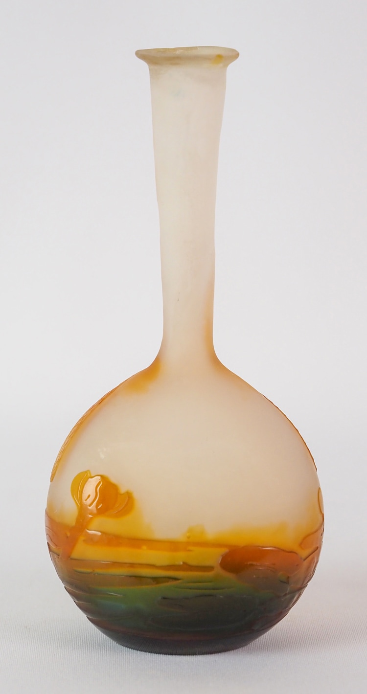 エミール・ガレ 「蜻蛉と睡蓮文花瓶」 | | アトリエ・ブランカ