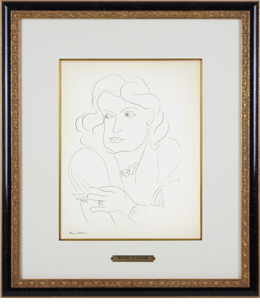 アンリ・マティス 「DESSINS・O-2（女）」 | | アトリエ・ブランカ