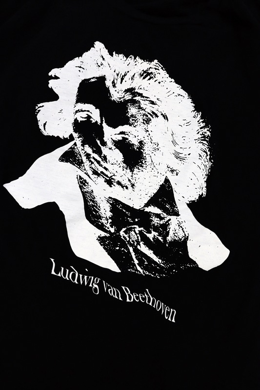 UNDERCOVER アンダーカバー LanguidTEE Beethoven ブラック UC1E4820-2