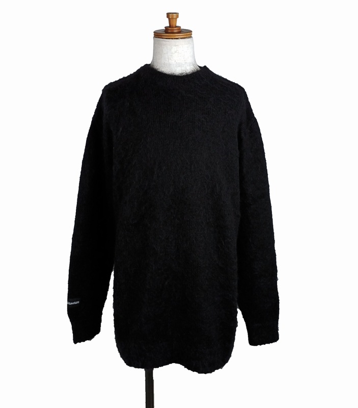 Undercoverism アンダーカバーイズム 脇ZIPモヘアニット ブラック