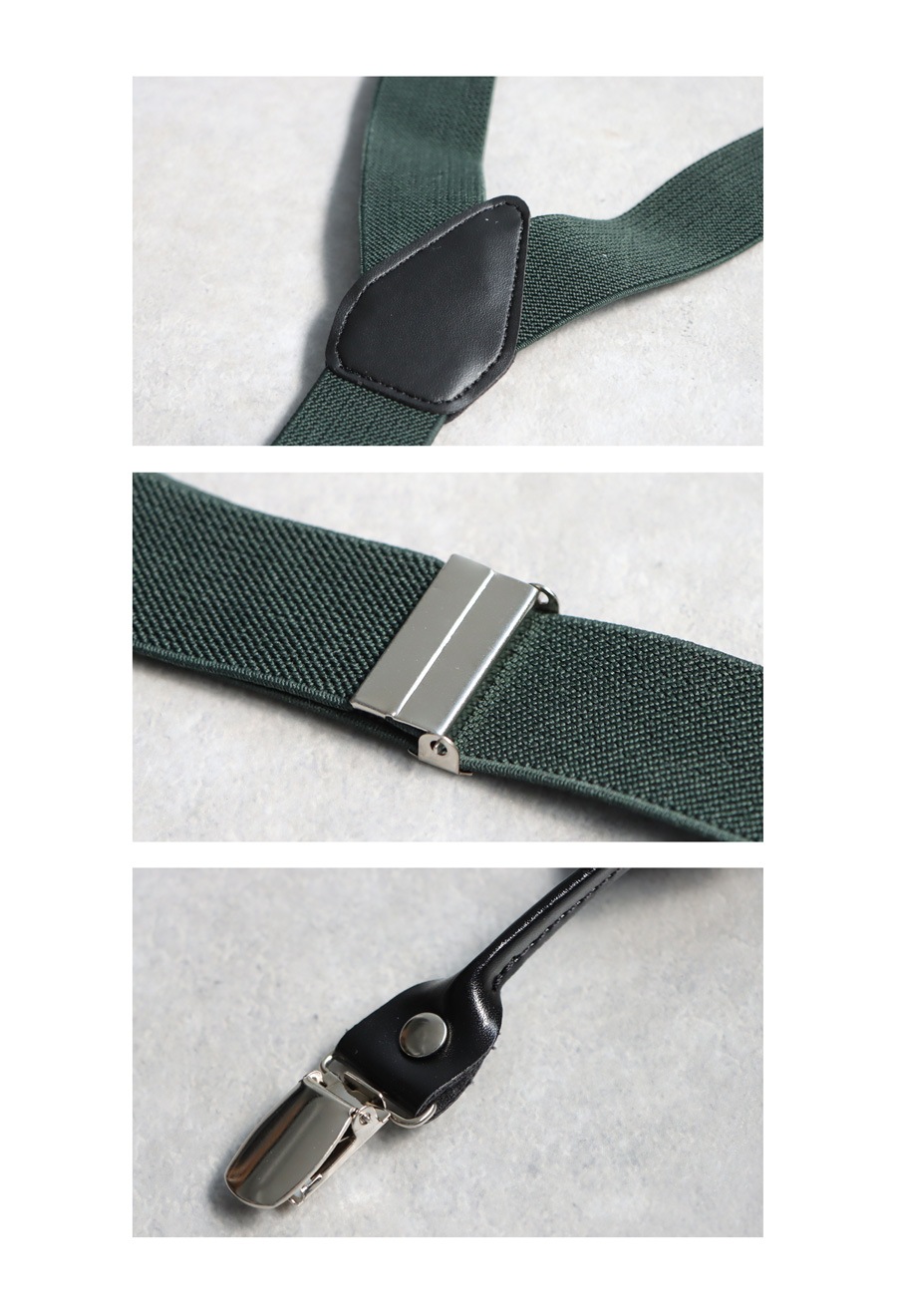 サスペンダー 吊りベルト メンズ 吊りバンド 太ベルト・(500)メール便