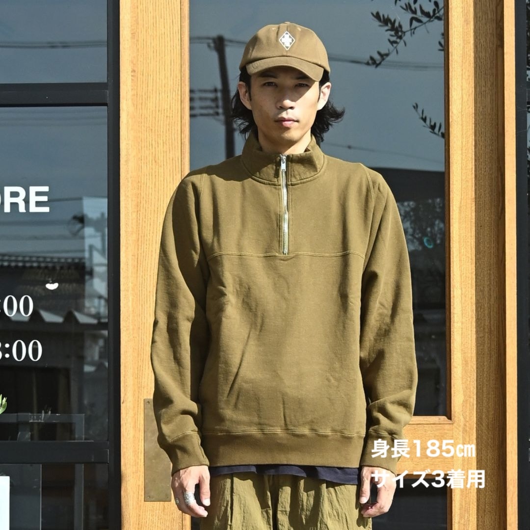 MARINER HALF ZIP PULLOVER COTTON SWEAT | nonnative | A(e)_STORE