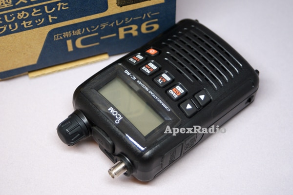 アイコム IC-R6 ハンディレシーバー （受信改造済 広帯域受信機 ICOM