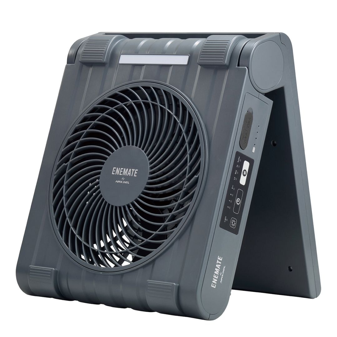 ENEMATE ソーラーパワーファン APF-565L | 扇風機・ファン