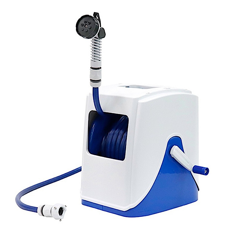 送料無料】グリーンライフ ホースリール Gアクアカバー20m PRQC-20TN