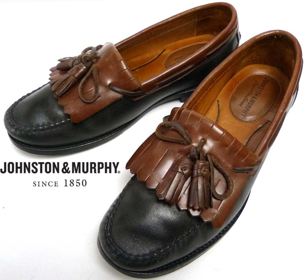 ジョンストン＆マーフィー/ Johnston＆Murphy 2トーン キルトタッセル