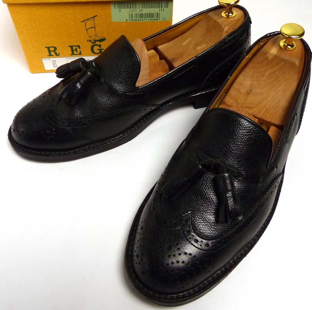 REGAL /リーガル 2647 シボ革 タッセルローファー 25 1/2EE(25.5cm相当
